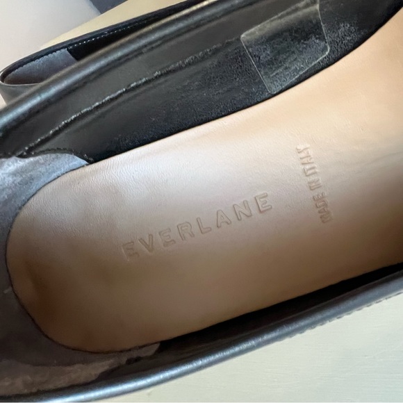 Everlane Italian Leather The Modern Slip On Loafer Black 6.5 - Picture 4 of 10